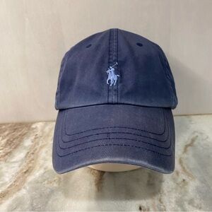 Rare Navy & Light Blue Pony
Polo Ralph Lauren Faded Hat